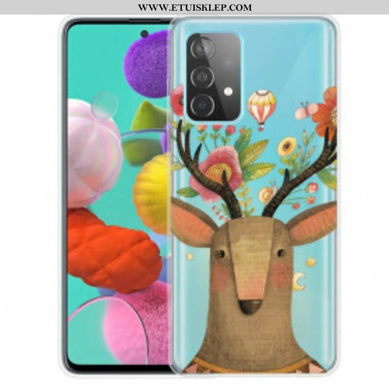 Etui do Samsung Galaxy A52 4G / A52 5G / A52s 5G Plemienny Jeleń